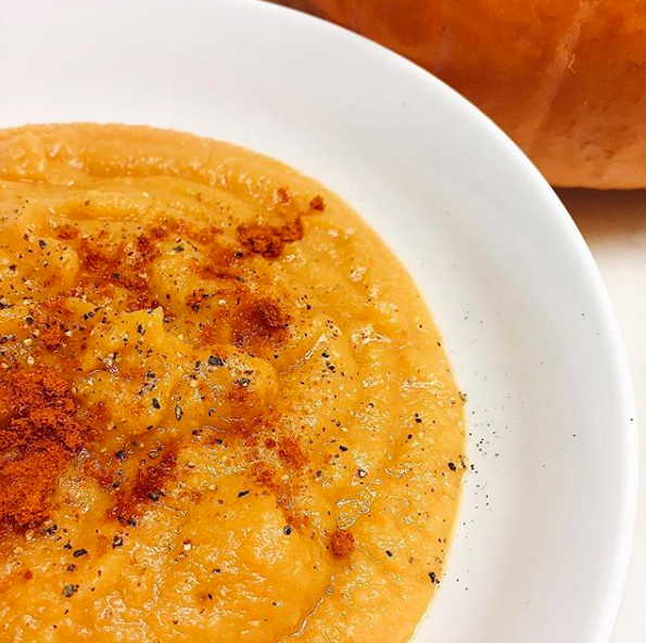 Easy Sweet Potato & Lentil Soup